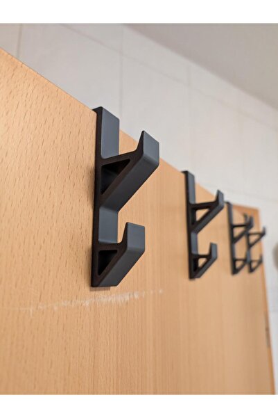 3D استوديو MF3D / علاقة ملابس خلف باب الحمام 3 قطع