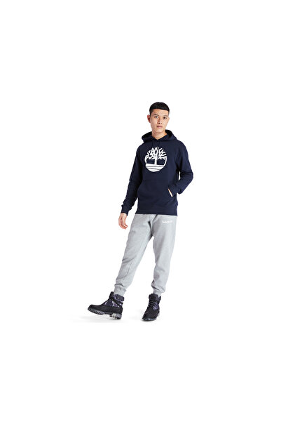 Timberland Ανδρικά μπλουζάκια casual - λογότυπο Core Tree, Pull Over Hoodie, Navy TB0A2BJHU101