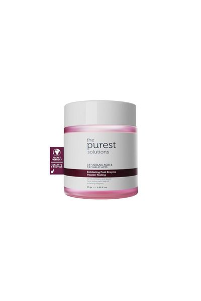The Purest Solutions The Purest Solutions Fruit Enzyme Powder Exfoliator & Peeling (0.6% Azelaic Acid & 0.6% Malic Acid)