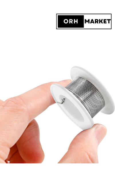 ORH Market 200gr 0.80mm Kalınlıkta Yüksek Kaliteli Makara Lehim Teli – 20 Metre Endüstriyel Performans