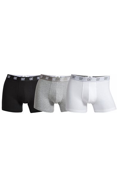 CR7 Mens Basic, Trunk, 3-pack Pure Cotton