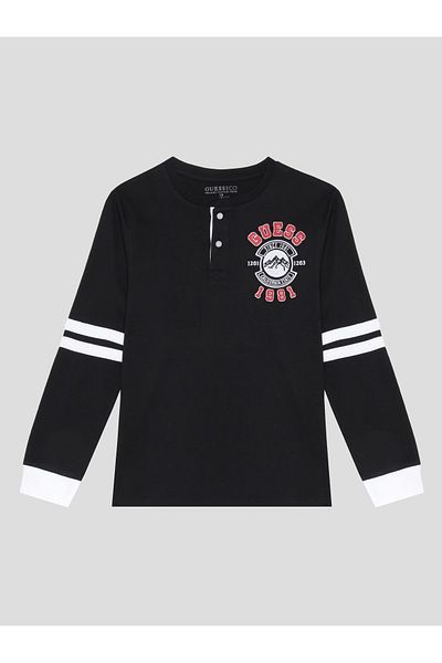 Guess Henley Ls T-Shirt
