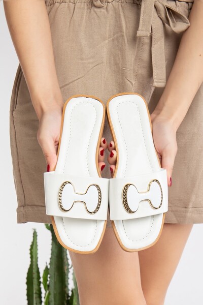 Jackers Нові тапочки з пряжками - для дому, весільного приданого та подарунків