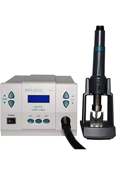 Quick 861DW Dijital SMD Lehimleme İstasyonu Akıllı Sıcak Hava 1000 W Dijital Rework Station