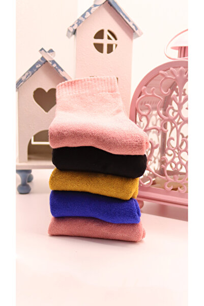 ÇorapBudur 5'li Kalın Karışık Renkli Kışlık Kadın Erkek Unısex Ekonomik Terma...