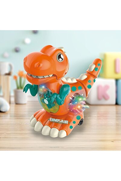 BYCEGU 87021 MÜZİKLİ VE IŞIKLI HAREKET EDEN OYUNCAK DİNAZOR