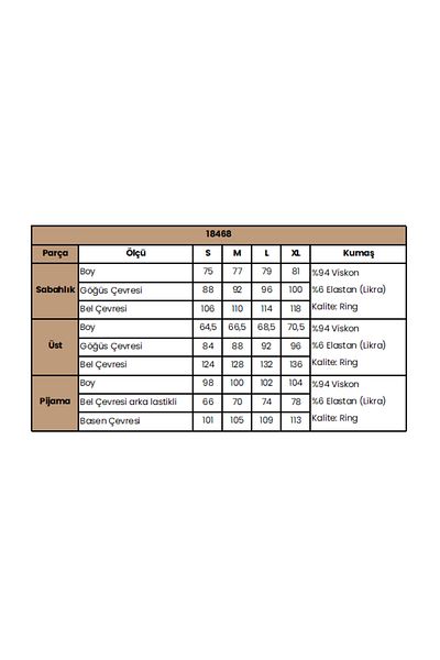 MONAMİSE Pregnant Maternity 3-Piece Pajamas Set with Nursing Button, Square Neck Button