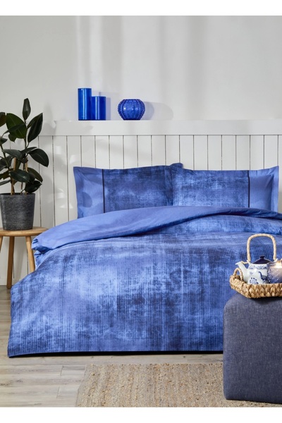 Özdilek Harezan Single Duvet Cover Set with Elastic Sheets