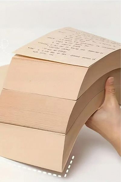 HOBYGAMES A4 Kraft Paper 50S High Quality Note Paper Suitable for Writing and Drawing