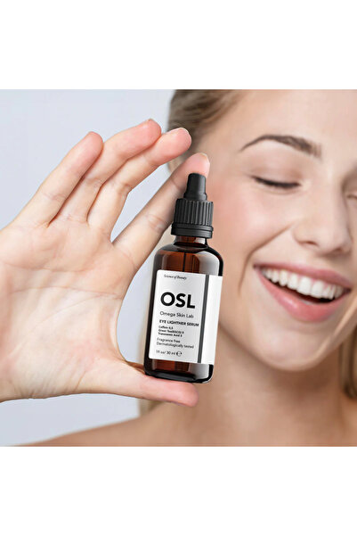 OSL Omega Skin Lab OSL Friendly Eye Lighter Serum 30ML - Skin Care Face Serum with 0.5% Caffeine, 3% Tranexamic Acid &