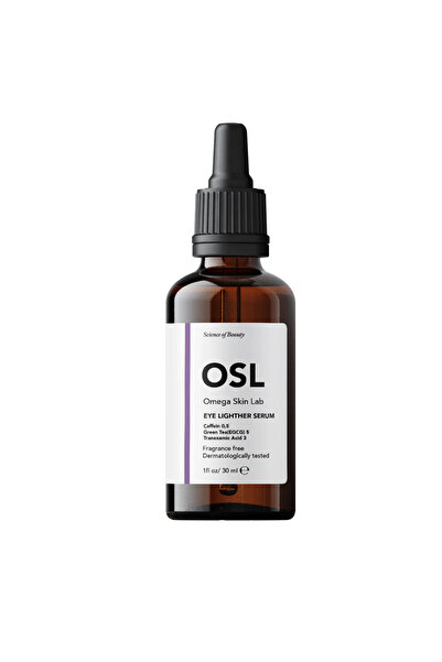 OSL Omega Skin Lab OSL Friendly Eye Lighter Serum 30ML - Skin Care Face Serum with 0.5% Caffeine, 3% Tranexamic Acid &