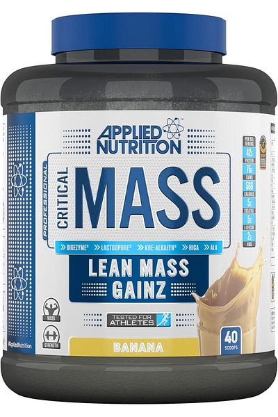 applied nutrition Critical Mass Lean Mass Gainz, Banana, 2.45 Kg