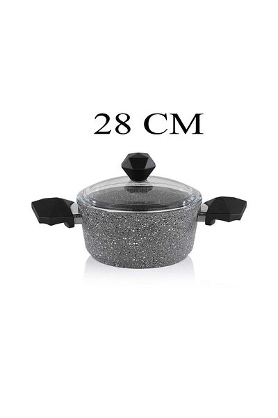 Altabi Granite Deep Pot 28 cm Sc Ha Fer
