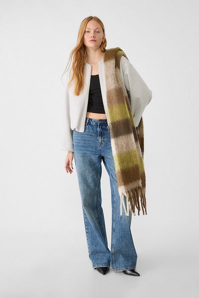 Stradivarius Soft bomber jacket