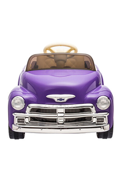 Fab N Funky سيارة ركوب بلوتوث 2.4 جيجاهرتز مع جهاز تحكم عن بعد وموسيقى وأضواء LED وزر تشغيل واحد، أرجواني