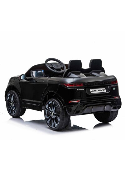 Fab N Funky سيارة رينج روفر مرخصة تعمل بالبطارية مع موسيقى وأضواء LED، 4 سنوات فما فوق، لون أسود