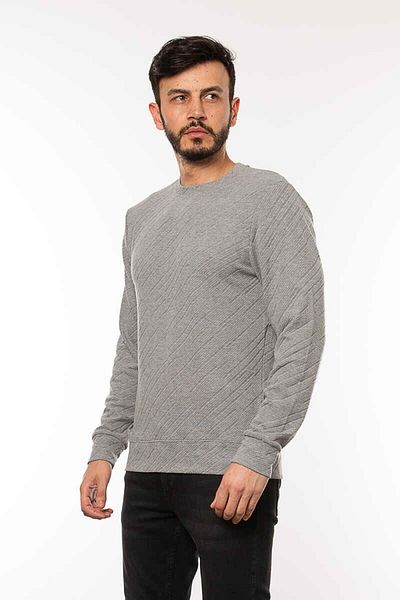 Cazador 5232-fw Sweat pentru bărbați cu gât crew