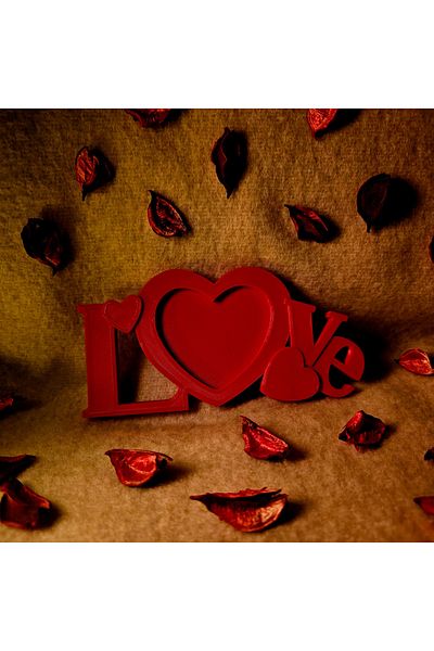 CHARA Love Heart Shaped Frame