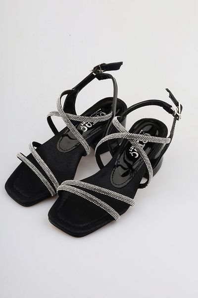 moon glow Pantofi rochii de seara pentru fete negre - Noul sezon 2025