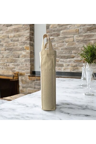 LİFENES Duck Fabric Wine Bottle Bag, 8X8X8X8 33 cm