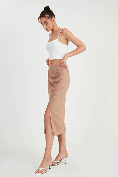 Vitrin Μίντι φούστα με στρίφωμα μπροστά