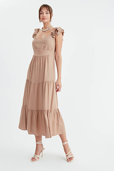 Vitrin Φόρεμα με μανίκια βολάν