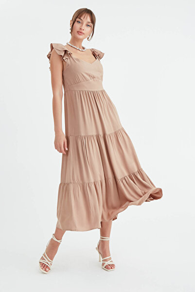 Vitrin Φόρεμα με μανίκια βολάν