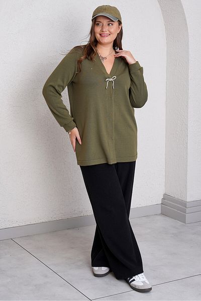 Büyük Moda CARDIGAN DE DETALAMENT CU FOCUL DE PIATĂ