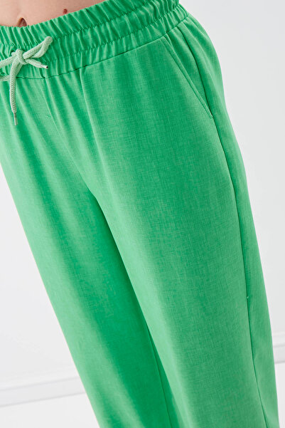 Vitrin Elastic Waist and Leg Trousers