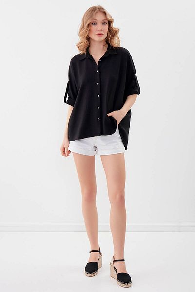 Vitrin Off Shoulder Loose πουκάμισο