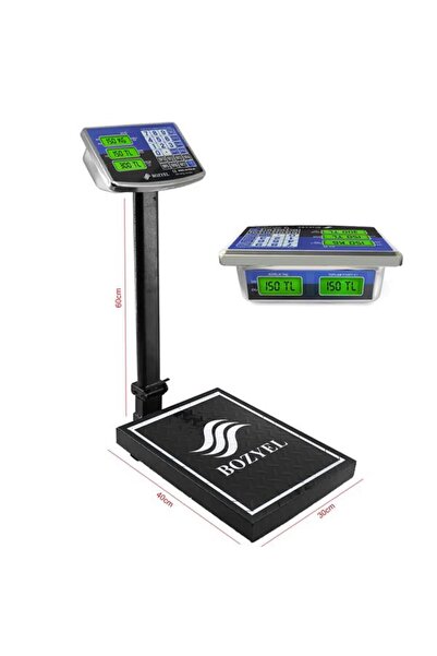 Genel Markalar Bozyel Tcs-K2 Elektronik Dijital Kantar Terazi 150Kg Şarjlı