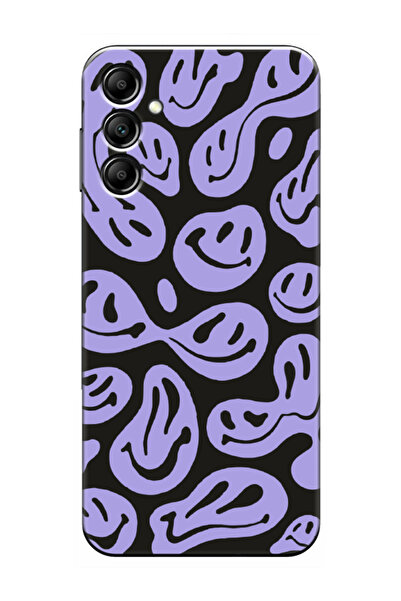 frondcase حافظة هاتف سامسونج A16 بوجوه مبتسمة أرجواني