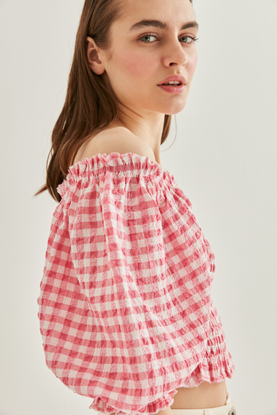 Vitrin Blůza se vzorem Gingham