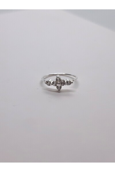 Set 925 Ayar Gümüş Zirkon Taşlı Halka Hızma