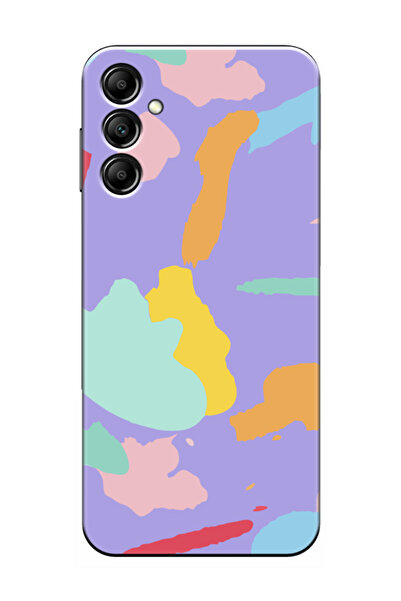 frondcase حافظة هاتف سامسونج A16 بألوان فنية أرجوانية