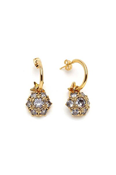 Mon Reve Crystie Zirkon Charm Iğneli Küpe