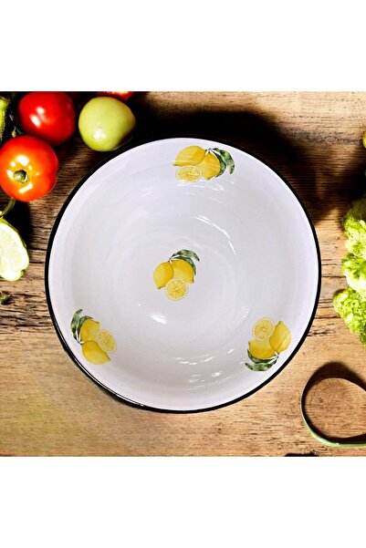 EMAYE TEZGAHI 32 CM Emaye Leğen, Büyük Kase, Karıştırma Kasesi, Hamur Yoğurma...