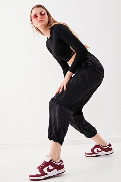 Vitrin Padákové látkové kalhoty s elastickým detailem