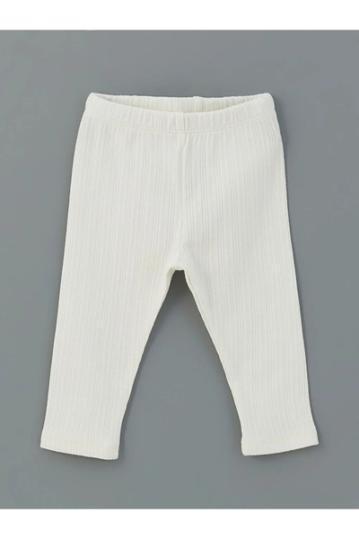 LC Waikiki Lcw Baby Indigo Crew Neck Baby Girl Shirt & Leggings 2Pcs