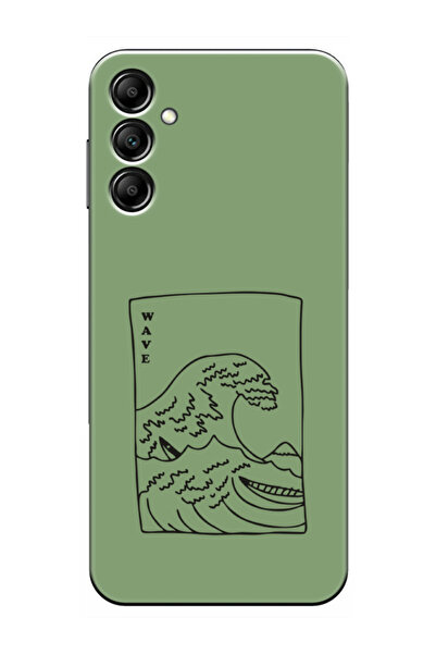 frondcase حافظة لهاتف سامسونج A16 كاناجاوا ويف باللون الأخضر