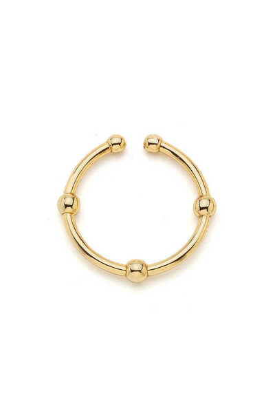 Mon Reve Jaka Altın Kaplama Kıkırdak Küpe