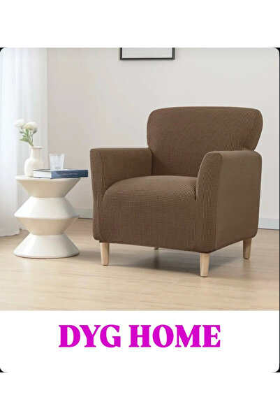 dyg home Koltuk Örtüsü Koltuk Kılıfı Berjer Tekli Sofa Cover