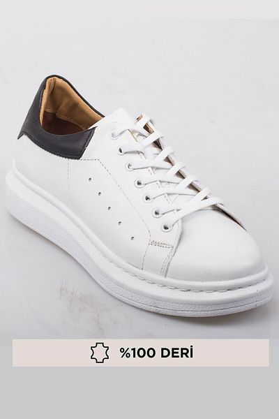 depderi 100% Γνήσιο Δέρμα, Χοντρή Σόλα, Παπούτσια Sneaker