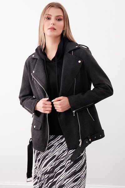 Vitrin Stash-Jacke mit Gürtel und Epauletten-Detail an der Schulter