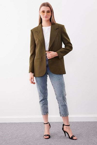 Vitrin Blazerjacke mit einem Knopf vorne