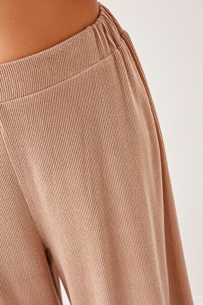 Vitrin Wide Leg Knitted Trousers