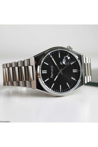 Ferrucci Fc03223M.01 Men's Watch with Steel Band