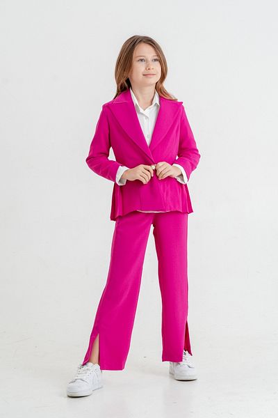 GİYİCEM TEKSTİL Girl's Pleated Triple Suit - 4409