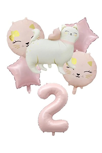 Laviyosa Ρετρό χαριτωμένο διακοσμητικό σετ για πάρτι γενεθλίων με μπαλόνια απ...