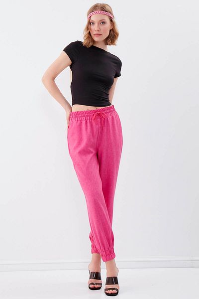 Vitrin Elastic Waist and Leg Trousers